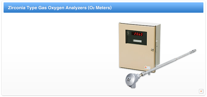 Zirconia Type Gas Oxygen Analyzers (O2 Meters)